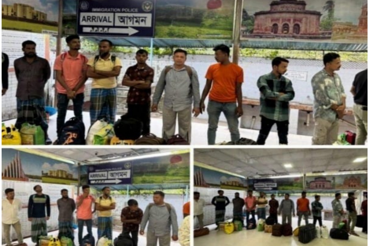 স্বপ্নভঙ্গ ও কারাভোগের গ্লানি নিয়ে বেনাপোল দিয়ে দেশে ফিরলেন নারী-শিশুসহ ৩৩ জন